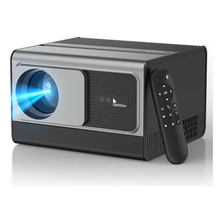 Projetor Portatil 22000lm 4k Full Hd Wifi Dolby Smart Cinema Preto 127/220v