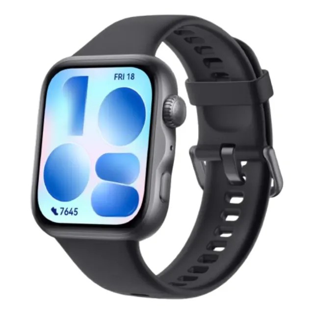 Smartwatch Huawei Watch Fit 5 Amoled De 182 Design Leve Mini Treino Bateria Com Até 10 Dias 64 Gb Gerenciamento Avançado Da Saúde Monitor Do Sono Spo2 Gps Compatível Com Ios E Android Preto Alumínio