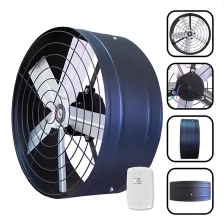 Exaustor Ventilador Axial Industrial 500mm 50cm 9.600 M³hrs!