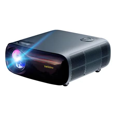 Projetor Bettdow 1080p 4k 22000 Lúmens Wifi Android Cinza Hdmi 2.0 127/220v